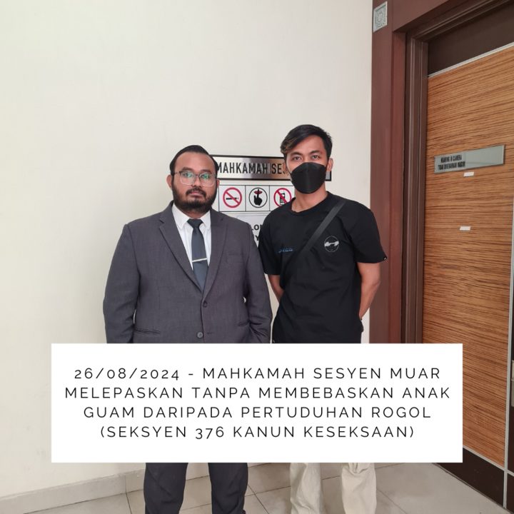 Mahkamah Sesyen Muar, 26 Ogos 2024