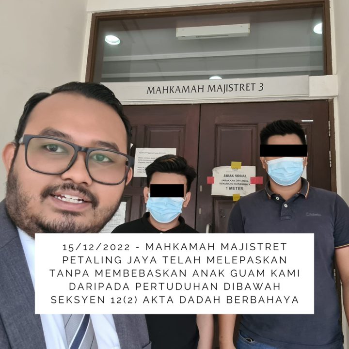Mahkamah Majistret Petaling Jaya, 15 Disember 2022